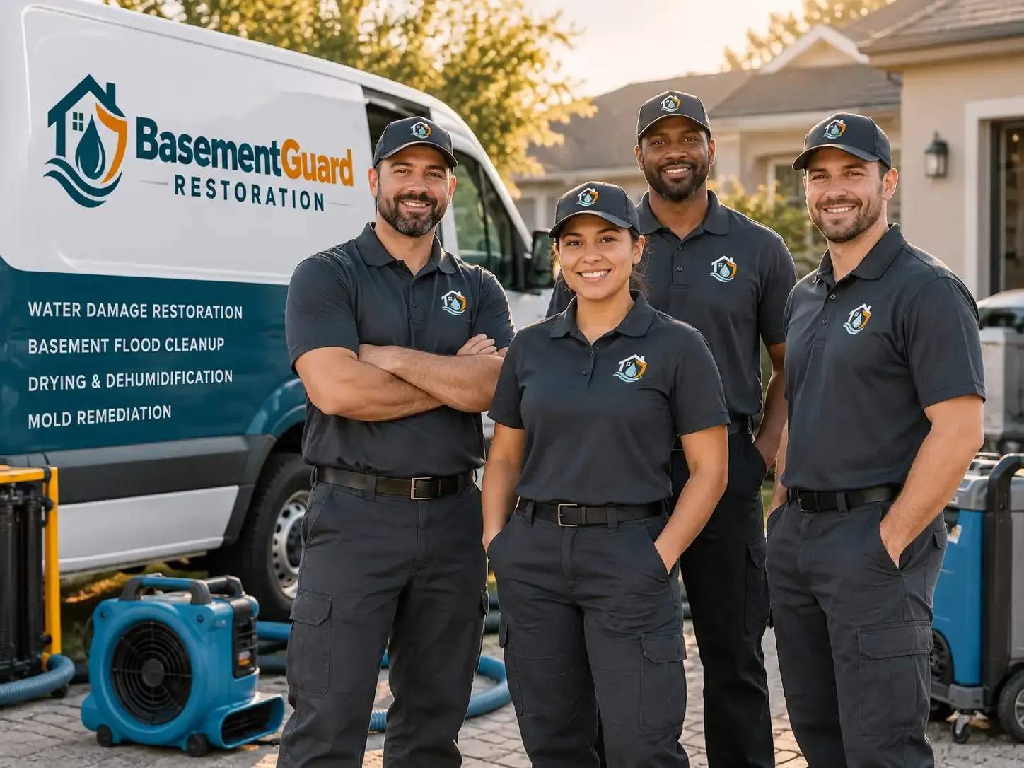 Basement Water Damage Restoration company in Quantico, MD